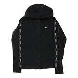 Nike Hoodie - XS Black Cotton Blend