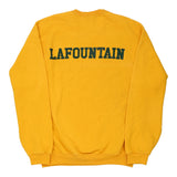 St Charles Borromeo Jerzees Graphic Sweatshirt - Medium Yellow Cotton Blend