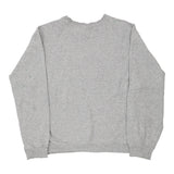 Michigan State Spartans Jerzees College Sweatshirt - Medium Grey Cotton Blend