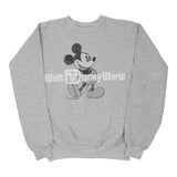 Walt Disney World Hanes Graphic Sweatshirt - Medium Grey Cotton Blend