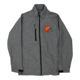 Cleveland Browns Nfl Jacket - Medium Grey Polyester