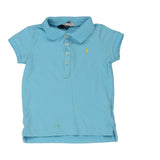 Age 4 Ralph Lauren Polo Shirt - XS Blue Cotton