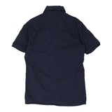 Age 12 Richmond Short Sleeve Shirt - Medium Navy Cotton