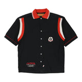 Fox Hound Short Sleeve Shirt - Medium Black Cotton