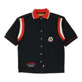 Vintage black Fox Hound Short Sleeve Shirt - mens medium