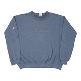 Universal Studios Spellout Sweatshirt - XL Blue Cotton Blend