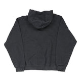 ECC Russell Athletic Graphic Hoodie - Large Grey Cotton Blend