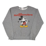 Walt Disney World Disney Graphic Sweatshirt - Medium Grey Cotton Blend