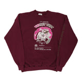 Made in USA Turkey Trot Tultex Graphic Sweatshirt - XL Purple Cotton Blend