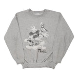 Florida Disney Graphic Sweatshirt - XL Grey Cotton Blend
