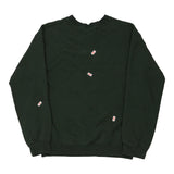 Disney Graphic Sweatshirt - Small Green Cotton Blend