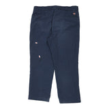 Dickies Trousers - 38W 30L Navy Polyester Blend