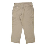 Dickies Cargo Trousers - 38W 30L Beige Polyester Blend