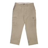 Dickies Cargo Trousers - 38W 30L Beige Polyester Blend