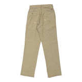 Dickies Trousers - 30W 34L Beige Polyester Blend