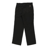 Dickies Trousers - 30W 30L Black Polyester Blend