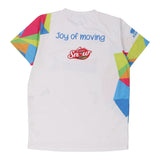 Age 16 Kinder Joy of Moving Karhu Graphic T-Shirt - Medium White Polyester