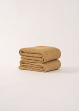 AmourLinen Linen waffle towel Linen waffle bath towel Linen Waffle Towel | AmourLinen | White