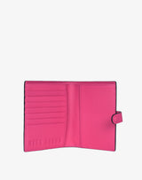 hyer goods recycled leather travel passport wallet fuchsia pinky#color_fuchsia