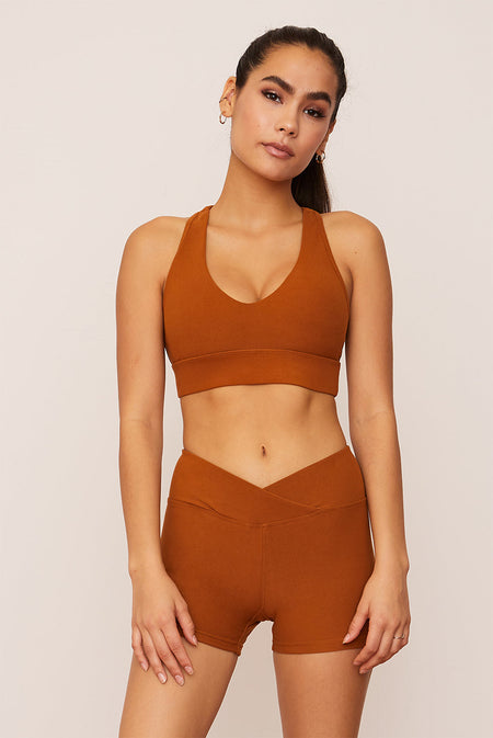 Turmeric Racerback Bra