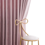 Anydrape Plain Pink Luxury Curtains – Modern Textured Drapes for Living Room, Bedroom & Dining Decor