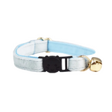Anypet Large Iced Blue Cat Collar with Safety Buckle, Bell & Durable Adjustable Strap – Stylish Comfortable Pet Accessory for Cats