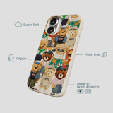 London Fog Unbearably Cute iPhone 16 Case