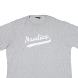 NAUTICA Womens T-Shirt Grey L
