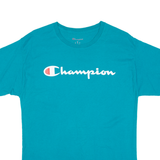 CHAMPION Mens T-Shirt Blue M