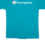 CHAMPION Mens T-Shirt Blue M