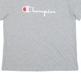 CHAMPION Womens T-Shirt Grey L