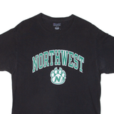 CHAMPION Northwest Mens T-Shirt Black USA L