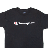 CHAMPION Mens T-Shirt Black L