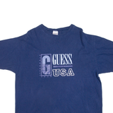 GUESS Womens T-Shirt Blue ONE SIZE