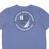 NAUTICA Mens T-Shirt Blue USA M