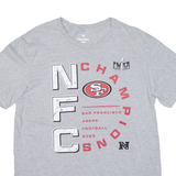 FANTASTICS Nfc Champions 2023 Mens T-Shirt Grey USA L