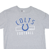 NFL Colts Football Mens T-Shirt Grey USA XL