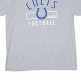 NFL Colts Football Mens T-Shirt Grey USA XL