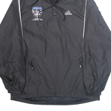 ADIDAS National Championships Mens Pullover Jacket Black Hooded S
