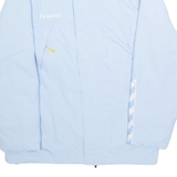 HUMMEL Mens Jacket Blue Nylon M