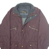 DRIVERS FASHION Mens Jacket Maroon L