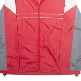 REEBOK Mens Rain Jacket Red M