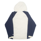 STARTER Mens Jacket Blue Hooded XL