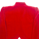 ALLOVETTE Womens Blazer Jacket Red S