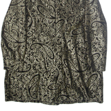 C&A Womens Blazer Jacket Gold Crazy Pattern L