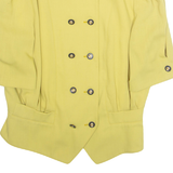 SCHNEBERGER Womens Blazer Jacket Yellow M