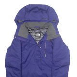 THE NORTH FACE Womens Rain Jacket Purple Hooded L
