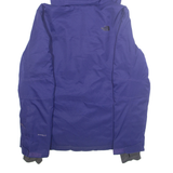 THE NORTH FACE Womens Rain Jacket Purple Hooded L
