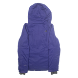 THE NORTH FACE Womens Rain Jacket Purple Hooded L