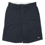 DICKIES Mens Workwear Shorts Black Loose XL W40